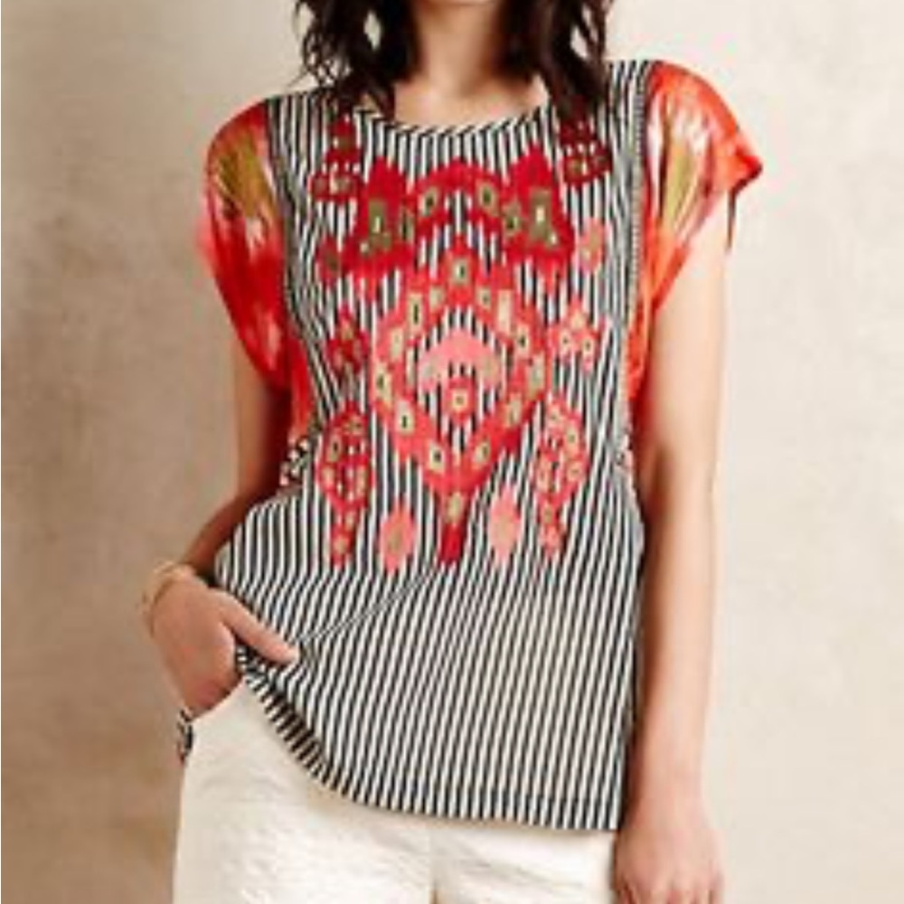 Ranna Gill for Anthropologie Blouse